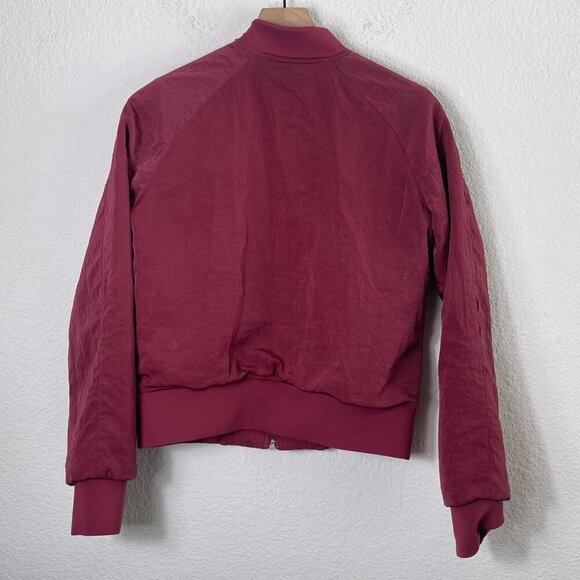 Lululemon Serene Travels Bomber Reversible Jacket Size 6 - Picture 11 of 16